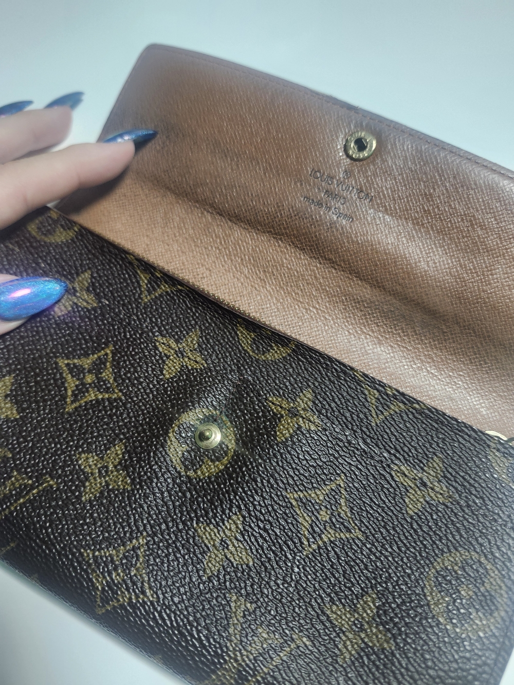 Authentic Preloved Louis Vuitton Monogram Brown Continental Wallet - Picture 3 of 11